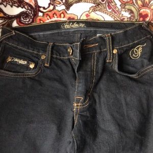 Women’s Fabulosity Black Jean Capris -Size 3